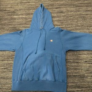 Light Blue Champion Hoodie